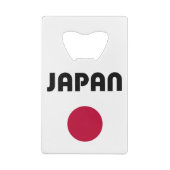 Japan Large Red Dot Light Color Geldbeutel Flaschenöffner (Rückseite)