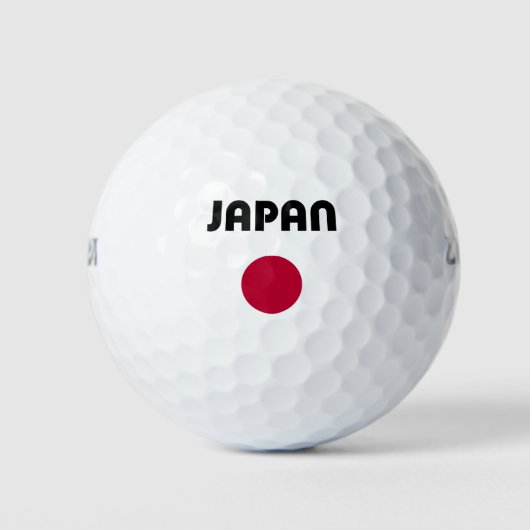 Japan Large Red Dot Light Color Golfball (Vorderseite)