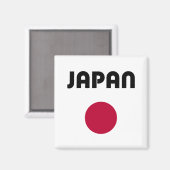 Japan Large Red Dot Light Color Magnet (Vorderseite/Rückseite)