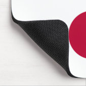Japan Large Red Dot Light Color Mousepad (Ecke)