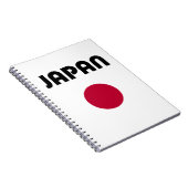 Japan Large Red Dot Light Color Notizblock (Rechte Seite)