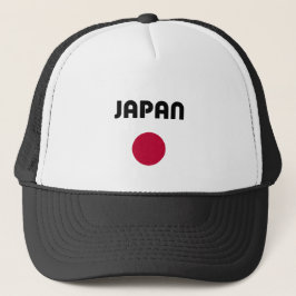 Japan Large Red Dot Light Color Truckerkappe