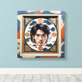 Japan Leinwanddruck (Insitu (Holzboden))