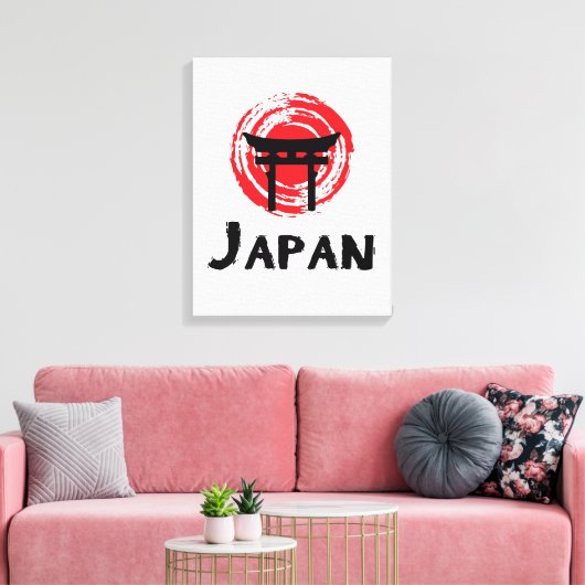 Japan Leinwanddruck (Insitu (Wohnzimmer))