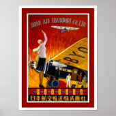 Japan - Luftverkehr Poster (Vorne)