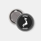 Japan Magnet (Vorderseite/Rückseite)