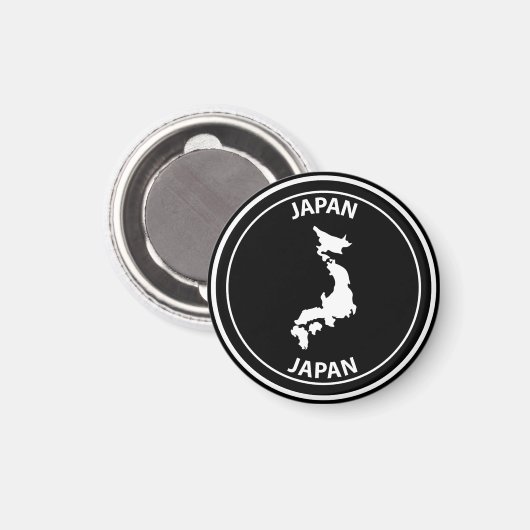 Japan Magnet (Vorderseite/Rückseite)
