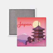 Japan Magnet (Vorderseite/Rückseite)