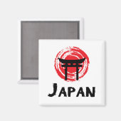 Japan Magnet (Vorderseite/Rückseite)
