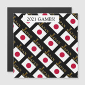 JAPAN MAGNETKARTE (Vorne/Hinten)