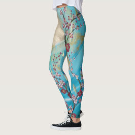 Japan-Malereiyoga der Leggings