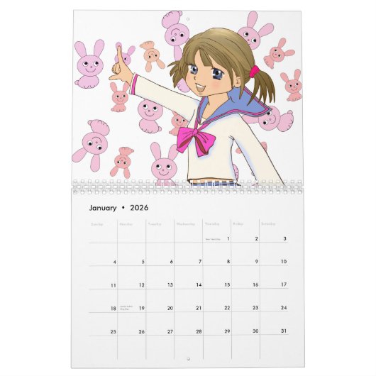 Japan manga das sutra (hannya shingyo) Japan Kalender (Jan 2026)