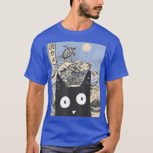Japan Manga Harajuku Otaku Grafische Kunstschildkr T-Shirt