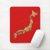 Japan Map Mousepad (Mit Mouse)
