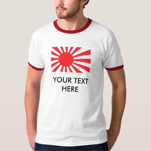 Japan-Marine-Flagge T-Shirt (Vorderseite)