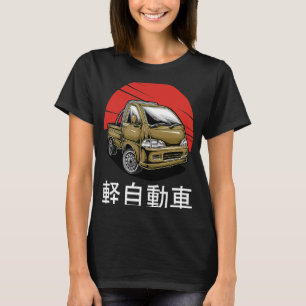Japan Mini-Lkw Kei Auto-Kab über Compact 4wd ab T-Shirt