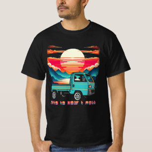 Japan Mini-Lkw Kei Auto-Kab über Compact 4wd ab T-Shirt