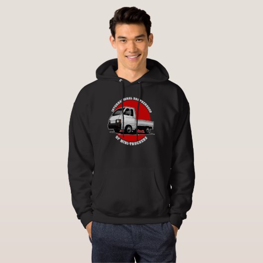 Japan Mini Truck Kei Auto 4wp Off Road Vater LKW M Hoodie (Vorne ganz)