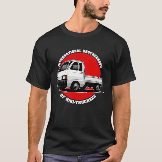 Japan Mini Truck Kei Auto 4wp Off Road Vater LKW M T-Shirt (Vorderseite)