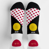 Japan, Mode, japanische Flagge, patriotisch Socken (Oben)