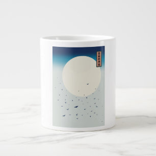 Japan Mondlicht Schwalben Jumbo-Tasse