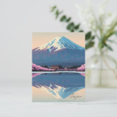 Japan Mount Fuji Fujisan Postcard Postkarte (Stehend Vorderseite)