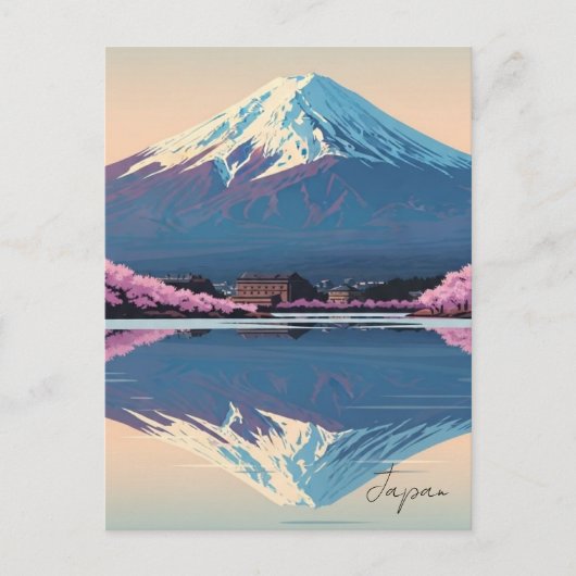 Japan Mount Fuji Fujisan Postcard Postkarte (Vorderseite)