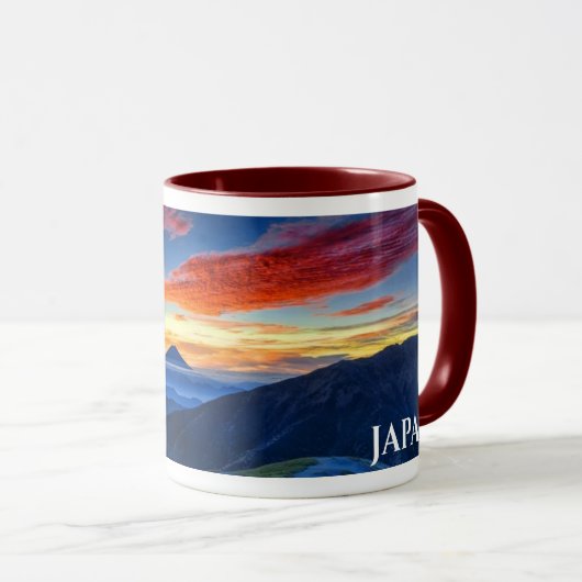 Japan Mount Fuji Panorama-Tasse Tasse (VorderseiteRechts)