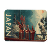 Japan Mount Fuji vintage Magnet (Horizontal)