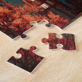 Japan Mount Fuji vintage Puzzle (Seite)