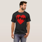Japan Music Jpop Heart Pattern T-Shirt (Vorne ganz)