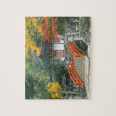 Japan, Nara, Ryuzenji Tempel Puzzle (Vertikal)