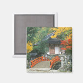 Japan, Nara, Ryuzenji Temple Magnet (Vorderseite/Rückseite)