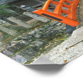 Japan, Nara, Ryuzenji Temple Poster (Ecke)