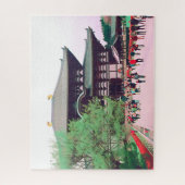 Japan Nara schöne Frühlingslandschaft herausforder Puzzle (Vertikal)