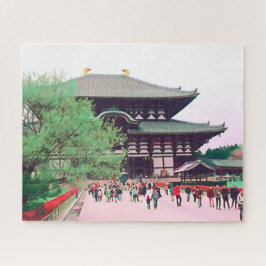 Japan Nara schöne Frühlingslandschaft herausforder Puzzle
