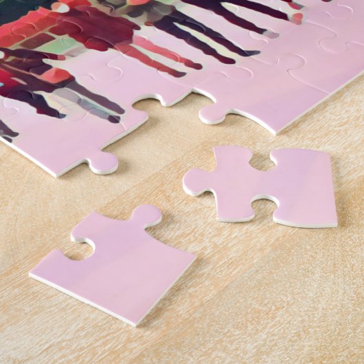 Japan Nara schöne Frühlingslandschaft herausforder Puzzle (Seite)