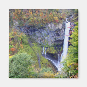 Japan, Nikkō. Kegon-Wasserfall von Nikkō, ein UNES Magnet