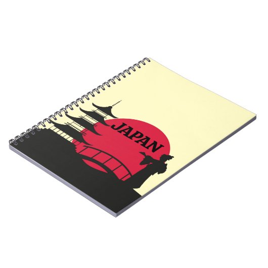 Japan Notebook Notizblock (Linke Seite)