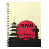 Japan Notebook Notizblock (Vorderseite)