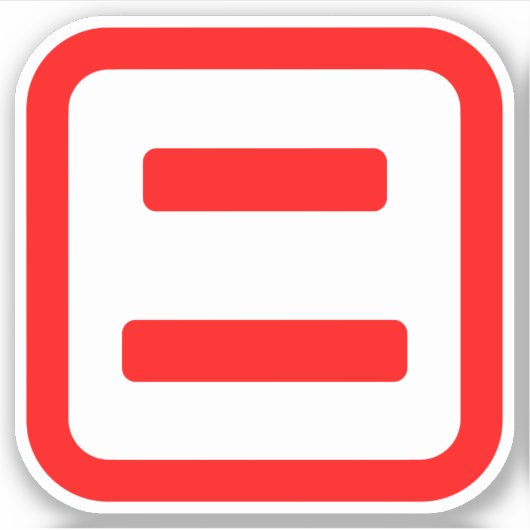 Japan Nummer zwei 二 【Ni】 Kanji Aufkleber (Vorderseite)