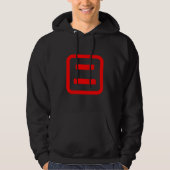 Japan Nummer zwei 二 【Ni】 Kanji Hoodie (Vorderseite)