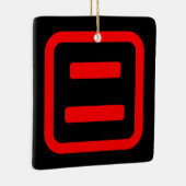 Japan Nummer zwei 二 【Ni】 Kanji Keramikornament (Rechts)