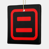 Japan Nummer zwei 二 【Ni】 Kanji Keramikornament (Links)