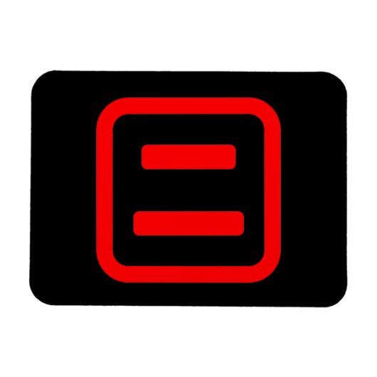 Japan Nummer zwei 二 【Ni】 Kanji Magnet (Horizontal)