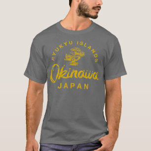 JAPAN Okinawa Bonsai Tree Japanisch Vintag T-Shirt