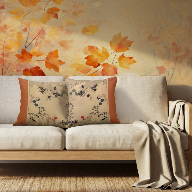 Japan - Old kimono design - Kissen (Von Creator hochgeladen)