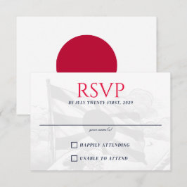 Japan Paar RSVP Karte