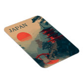 Japan Pagode vintage Magnet (Rechte Seite)