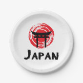 Japan Pappteller (Vorderseite)